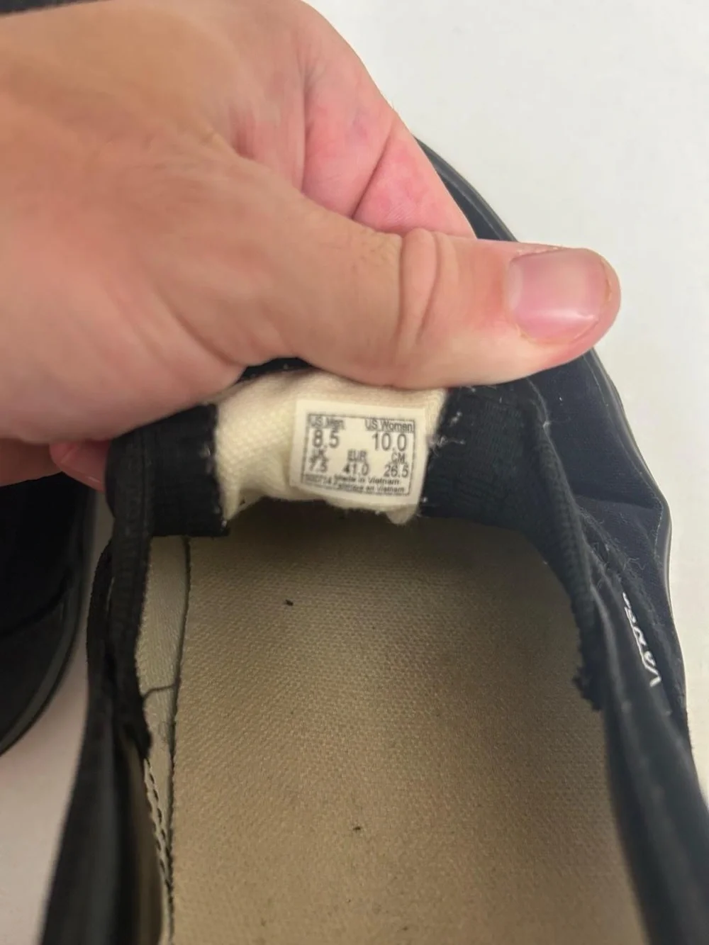 Vans classic slip